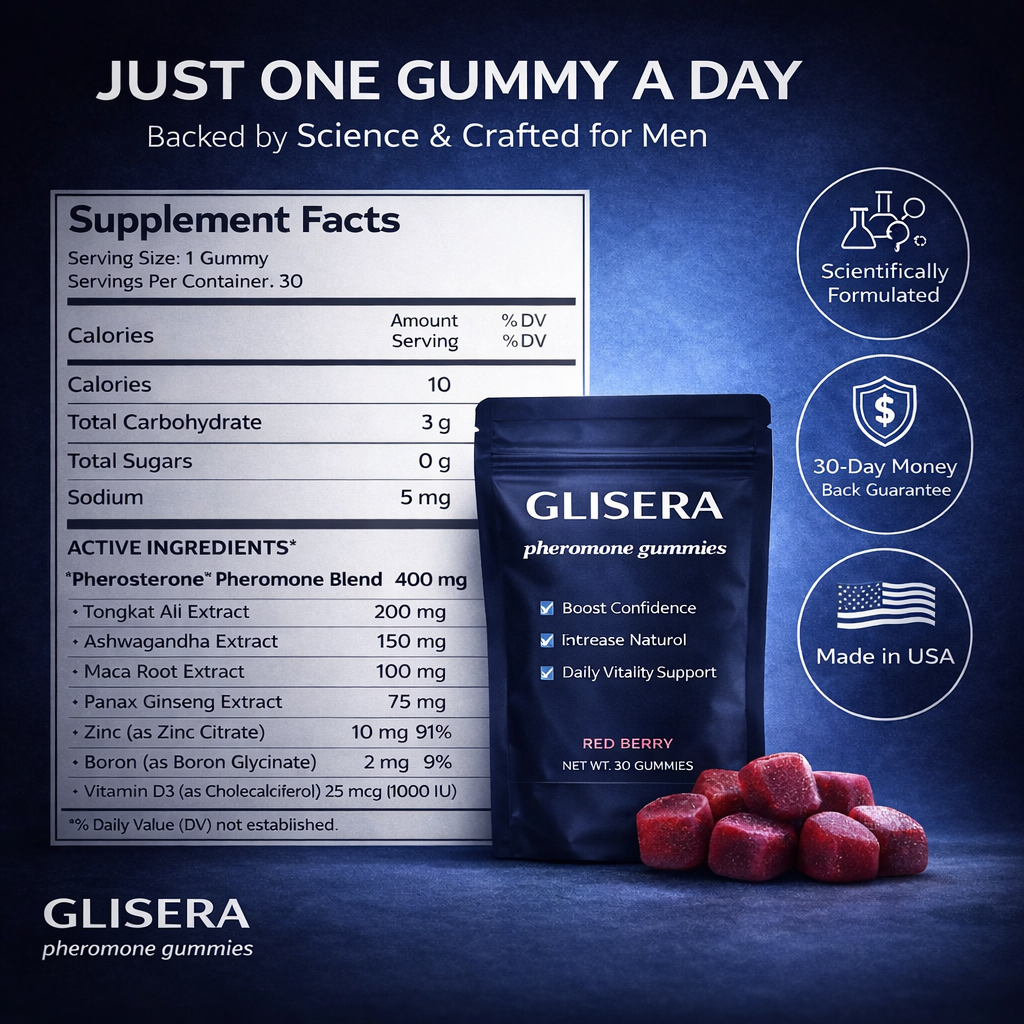 Glisera Men's Pheromone gummies