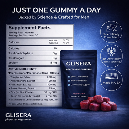 Glisera Men's Pheromone gummies